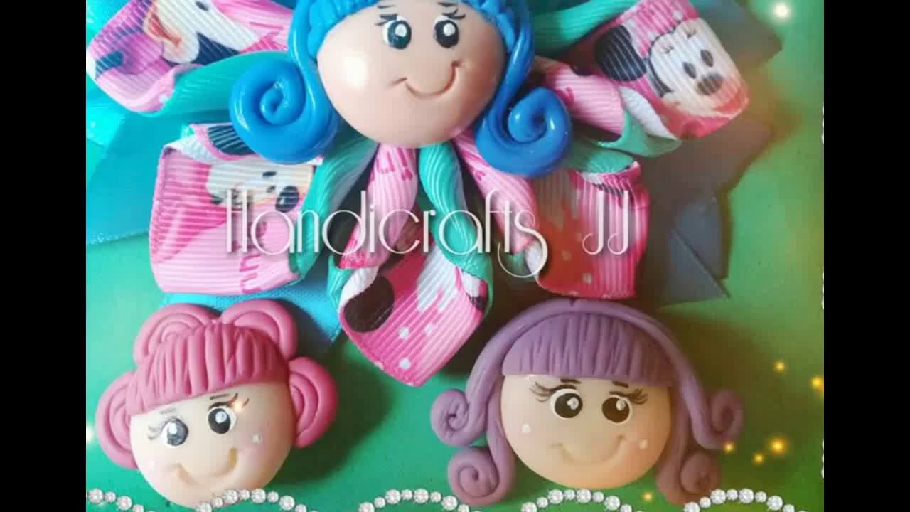 Centros para moño hechos con pasta francesa muy fáciles de hacer.