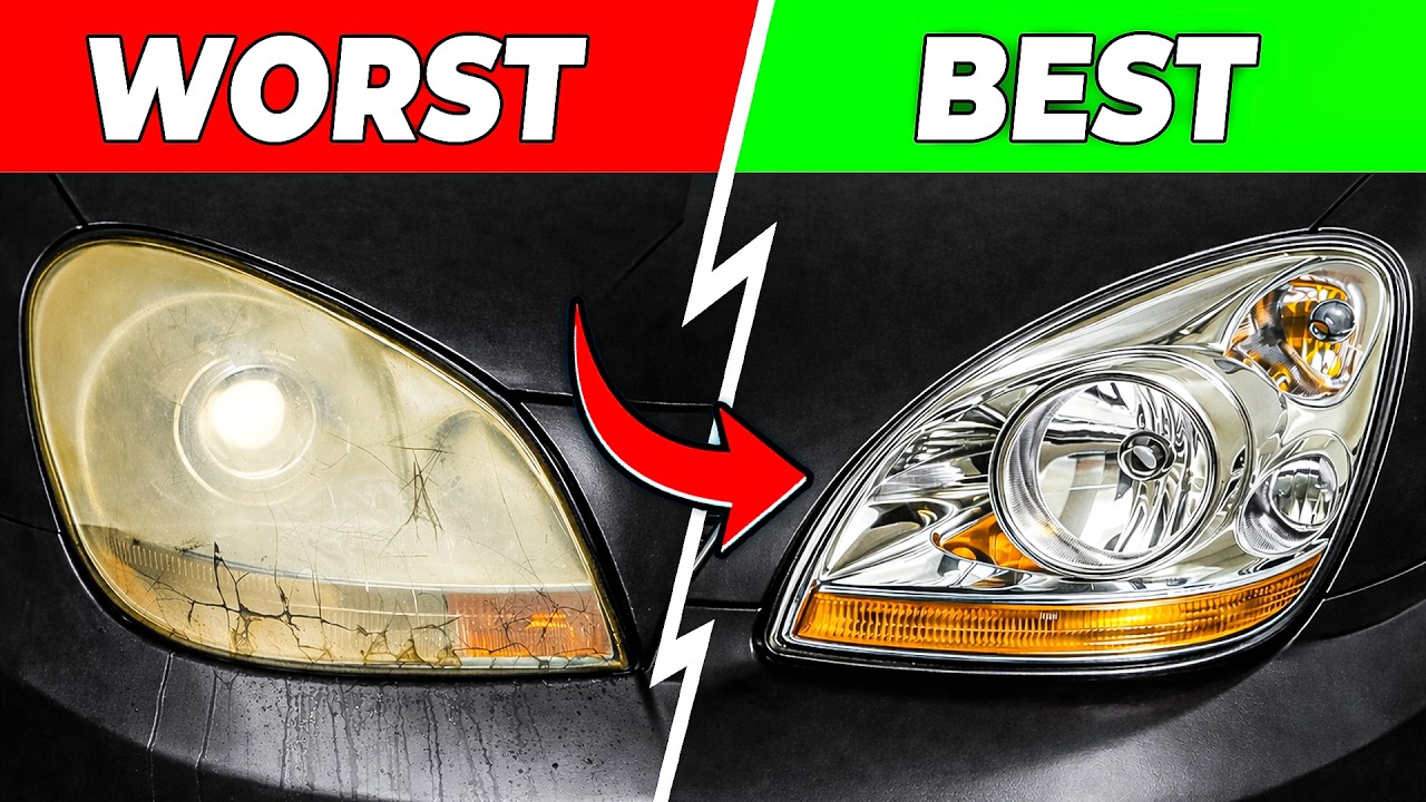 The Secret German Trick That Makes Foggy Headlights Pop Like New