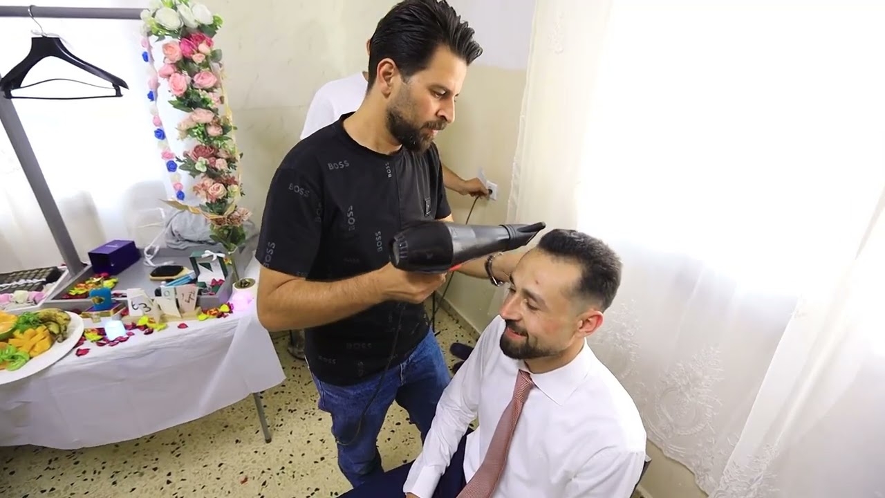 حمام العريس محمود أسعد نصار / تلفيت