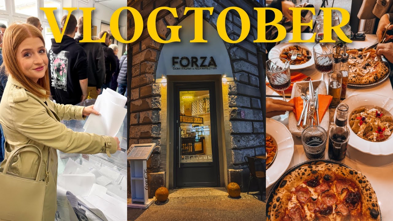 WYBORY, RESTAURACJA FORZA 🇮🇹 WYBIERAMY NOWE KRZESŁA🪑 | VLOGTOBER 12