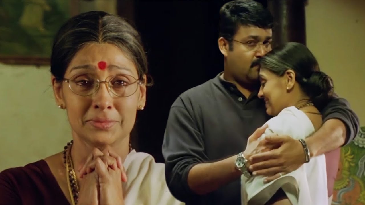 അച്ഛന്റെ പഴയ കാമുകിയെ തേടി കണ്ടെത്തി അമ്മയായി സ്നേഹിക്കുകയാണ് അയാൾ.. Chandrolsavam Movie, Mohanlal
