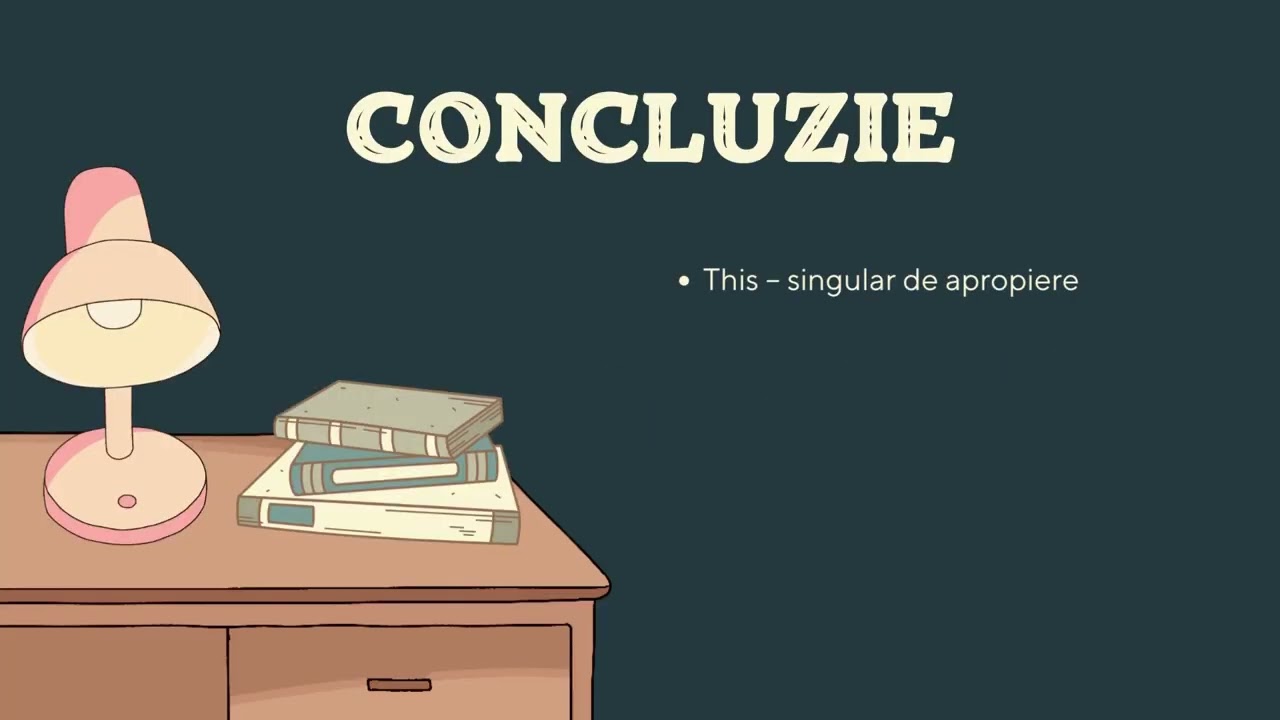 Pronumele și adjectivul demonstrativ în engleză (this, that, these, those) (32)
