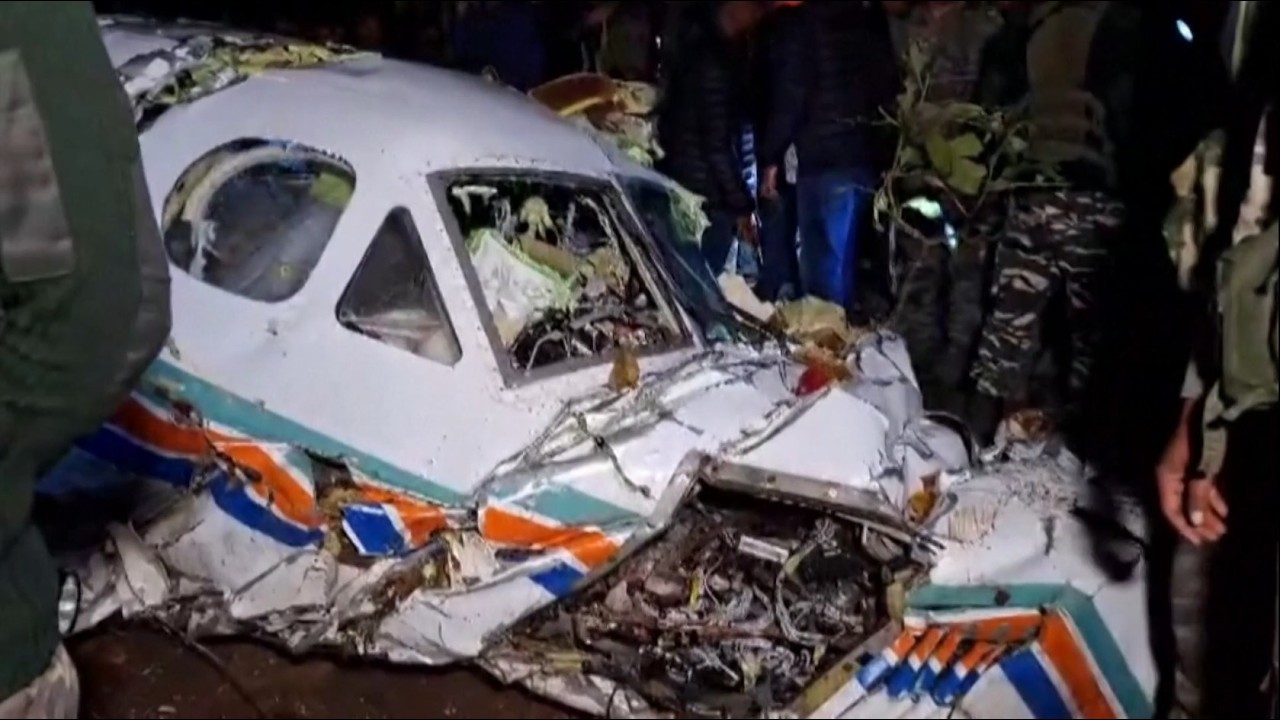 Acidente de aeronave deixa sete mortos no leste da Índia