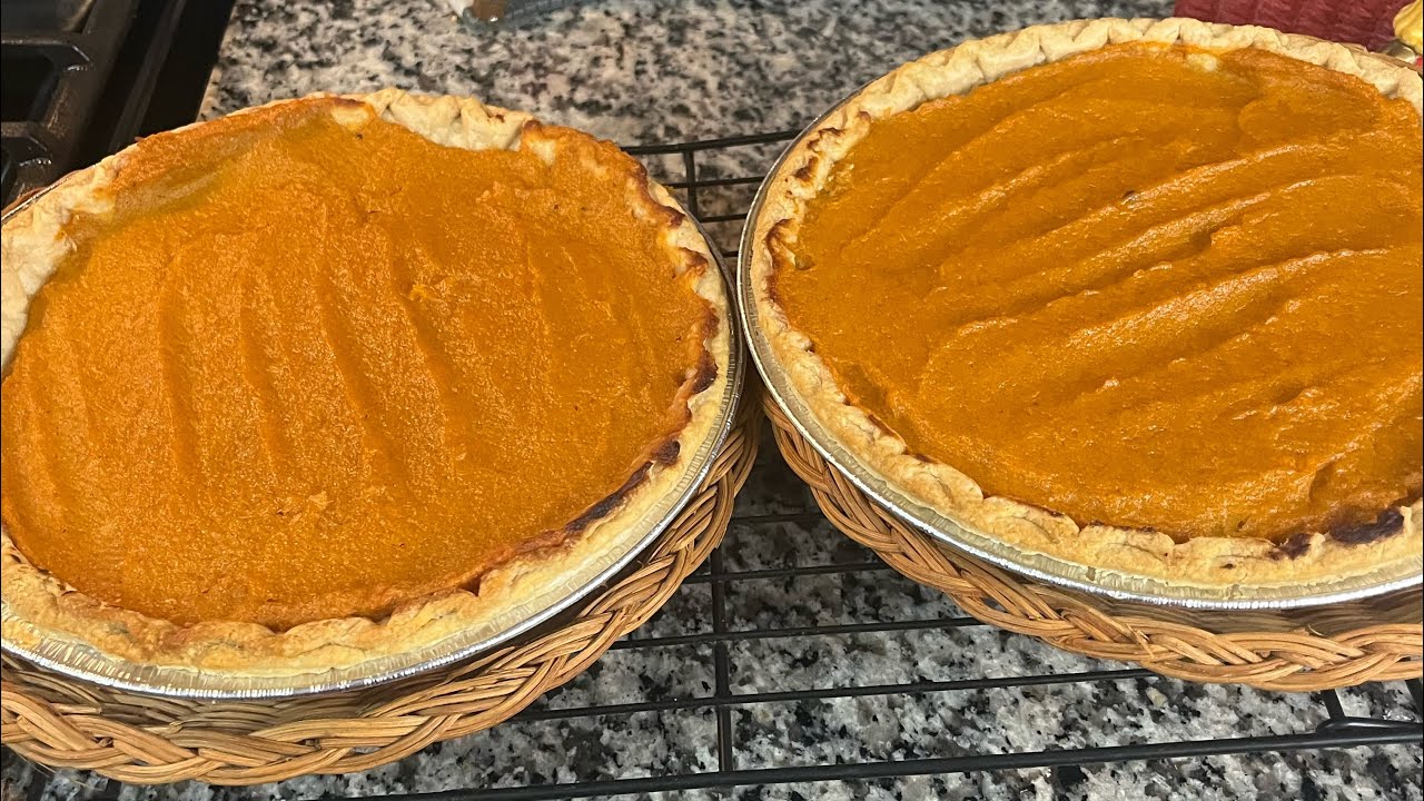 Лучшие праздничные пироги из сладкого картофеля 🥧