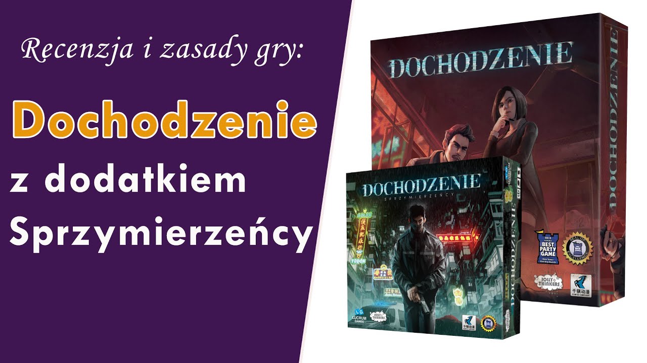 Dochodzenie - recenzja , zasady z dodatkiem Sprzymierzeńcy