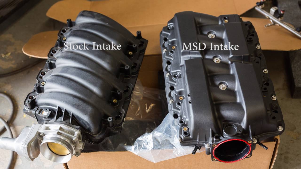 2010 C6 Z06 MSD Intake Before & After Dyno