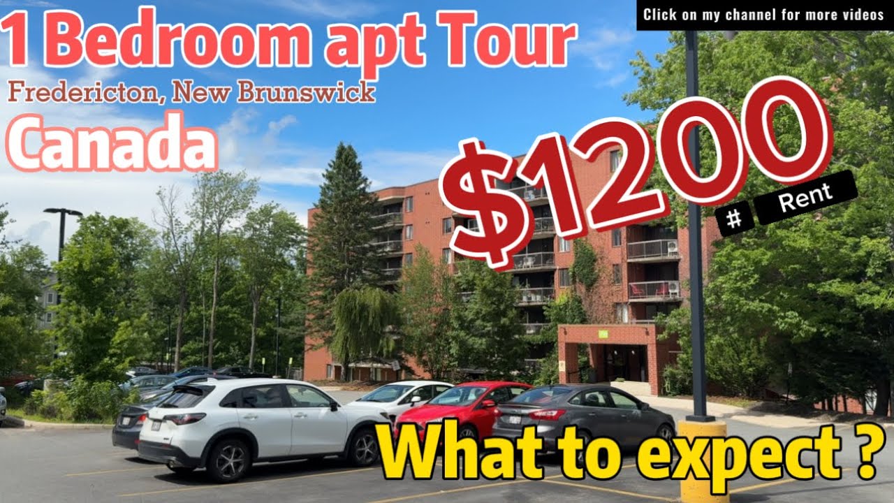 Canada Apartment Tour, Fredericton, NB|| House Rent $$$ #Canada #fredericton #atlanticcanada #vlog