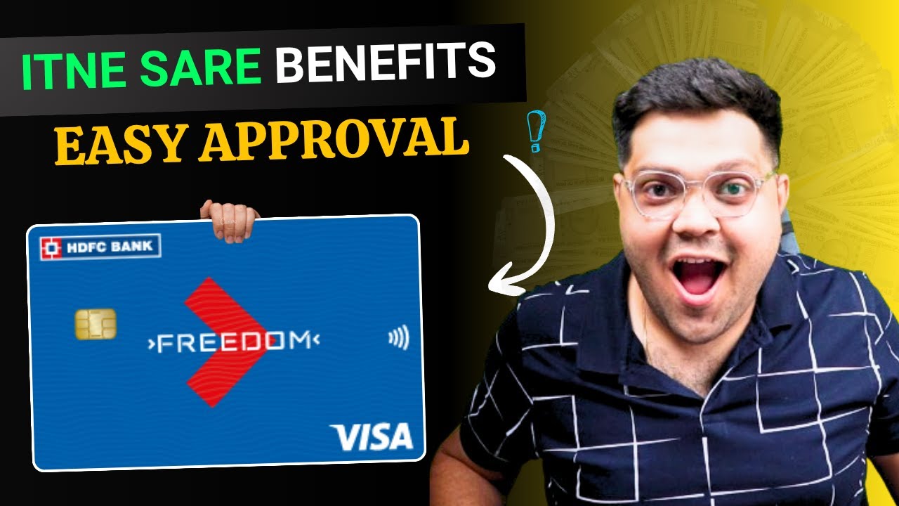 HDFC Freedom Credit Card Full Details 🔥 | Benefit, Features & Fees