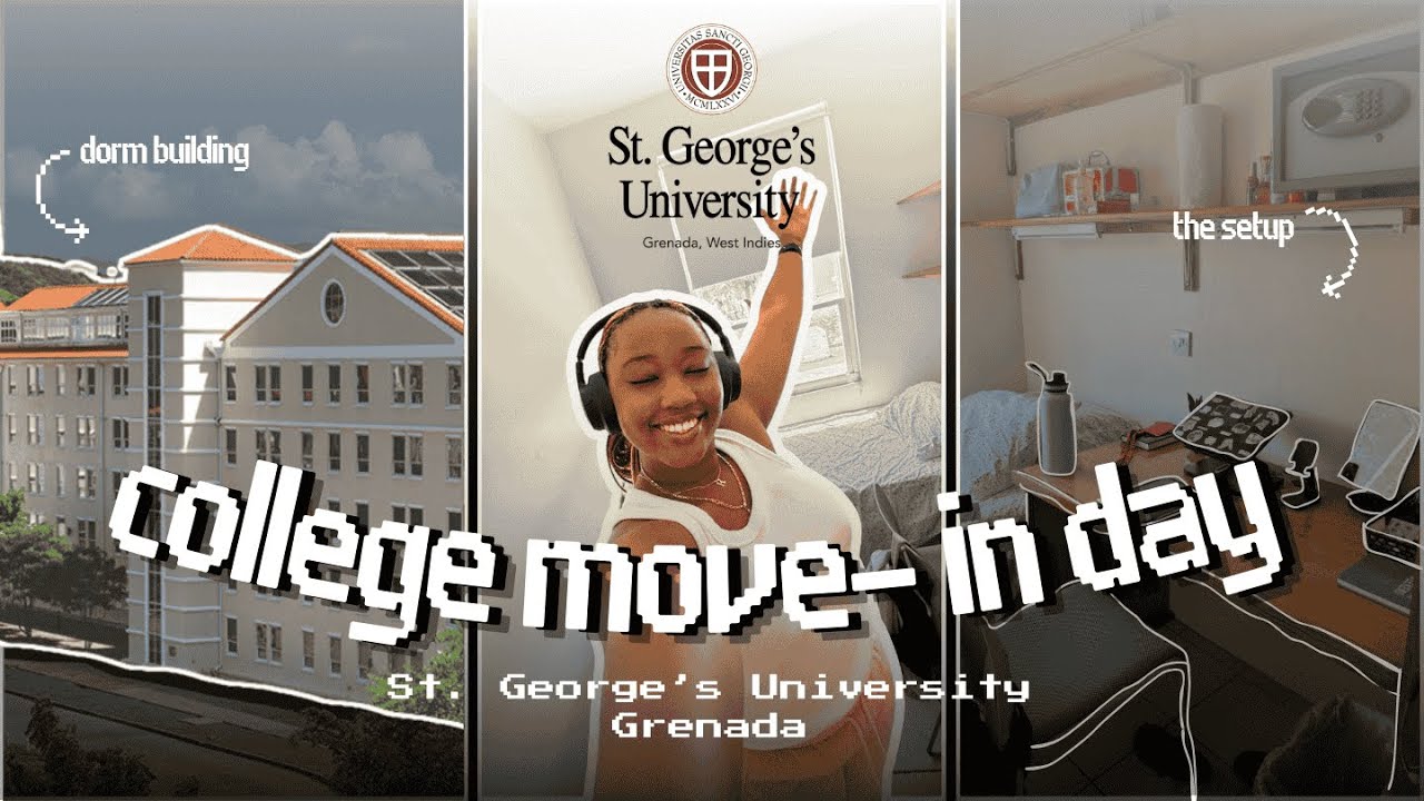 College diaries: Move-in day (senior year)! SGU Vet Med