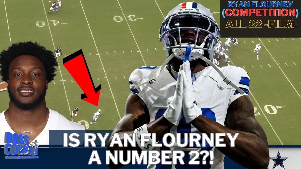 🎥Is Ryan Flournoy Ready for WR2 Duties? 🎬📊 Film Study Reaction