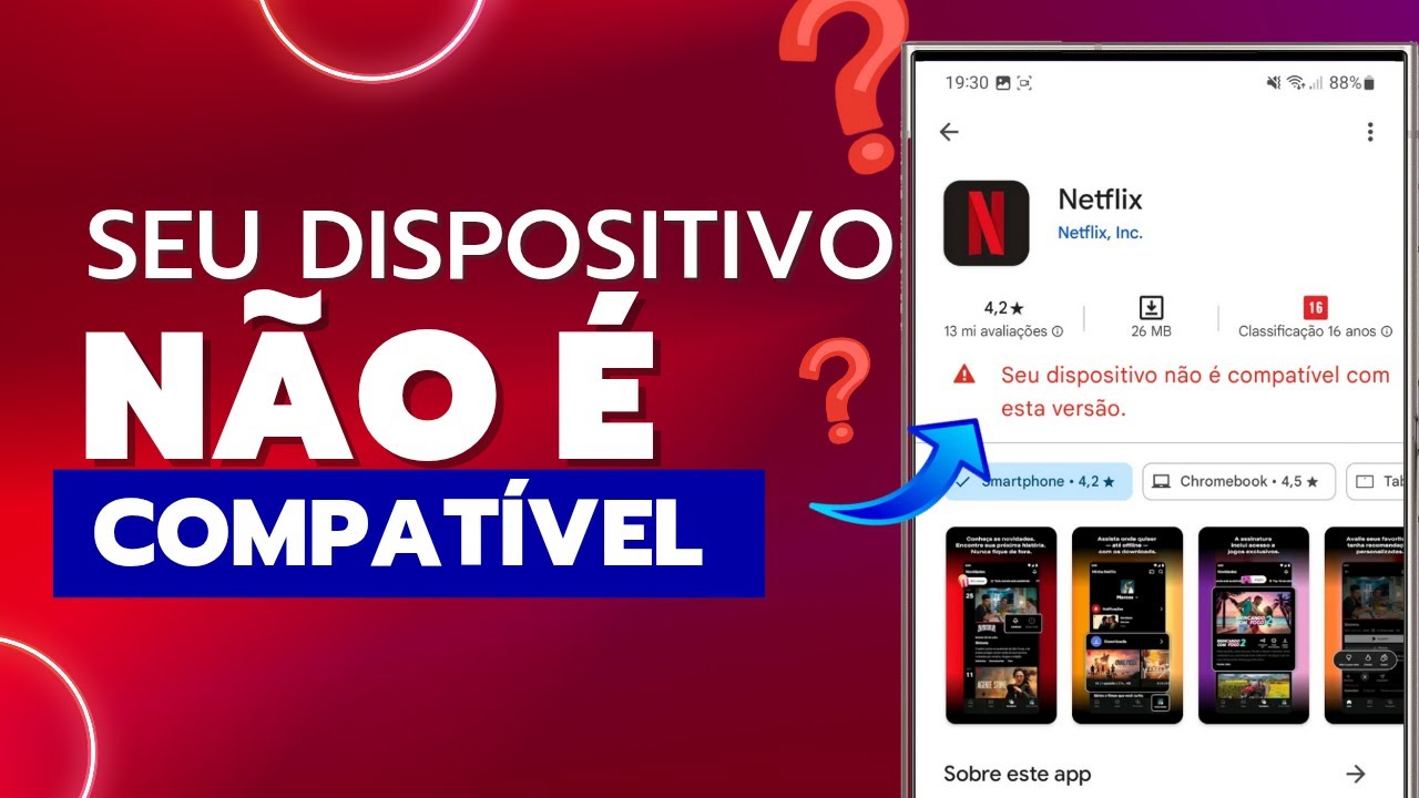 Seu Dispositivo Não é Compatível com Essa Versão - Como Resolver Isso 2025