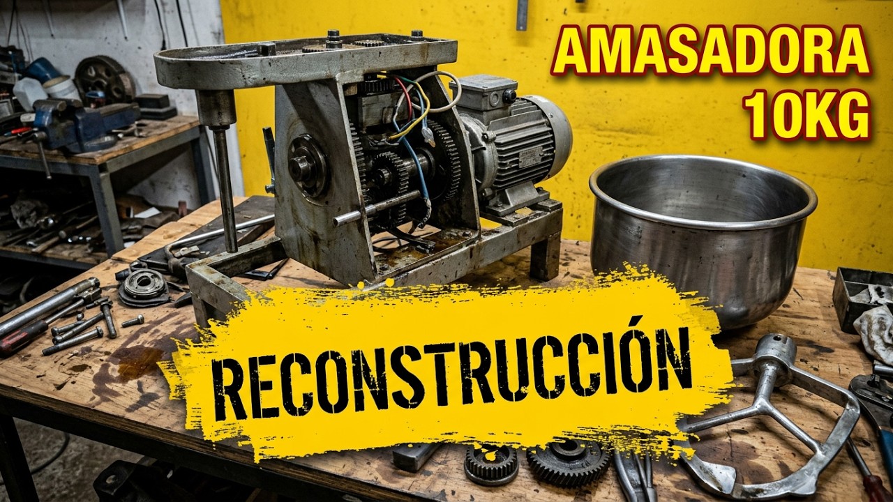 Reparando AMASADORA