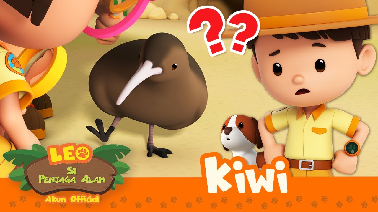 BURUNG INI TIDAK MEMILIKI SAYAP?! 🪶🐦 | Kiwi | Leo Si Penjaga Alam | #minisode