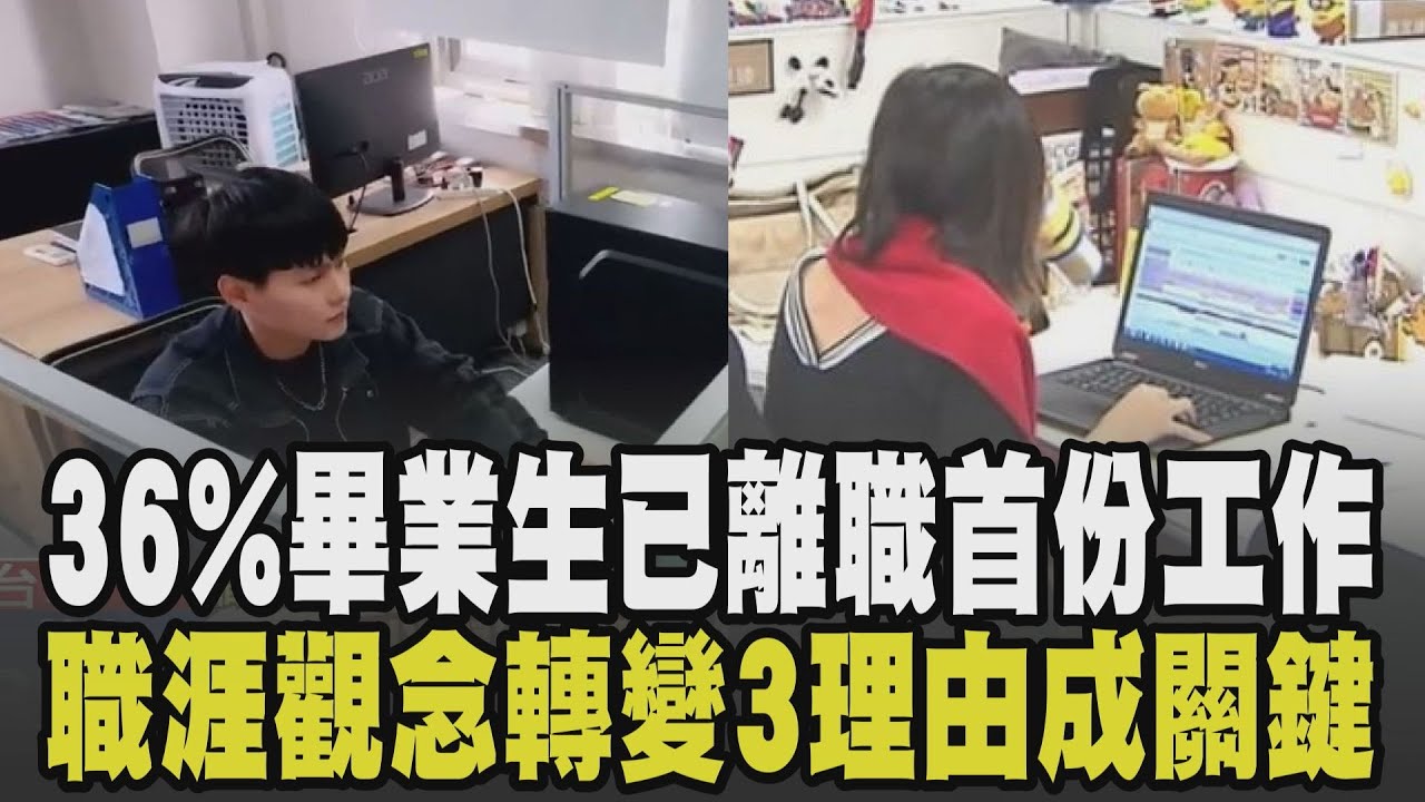 工作不開心就想轉職? 新鮮人轉職潮現 36%畢業生