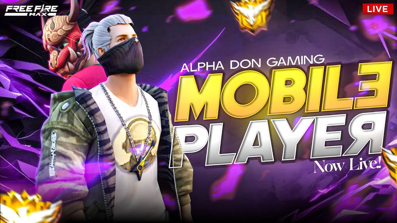 Serious Grand Master Region Push with AlphaDon - AlphaDon is Live - Telugu Gaming Live #freefire #ff