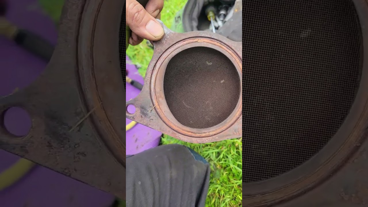2012 ford edge awd v6 rear catalytic converter removal