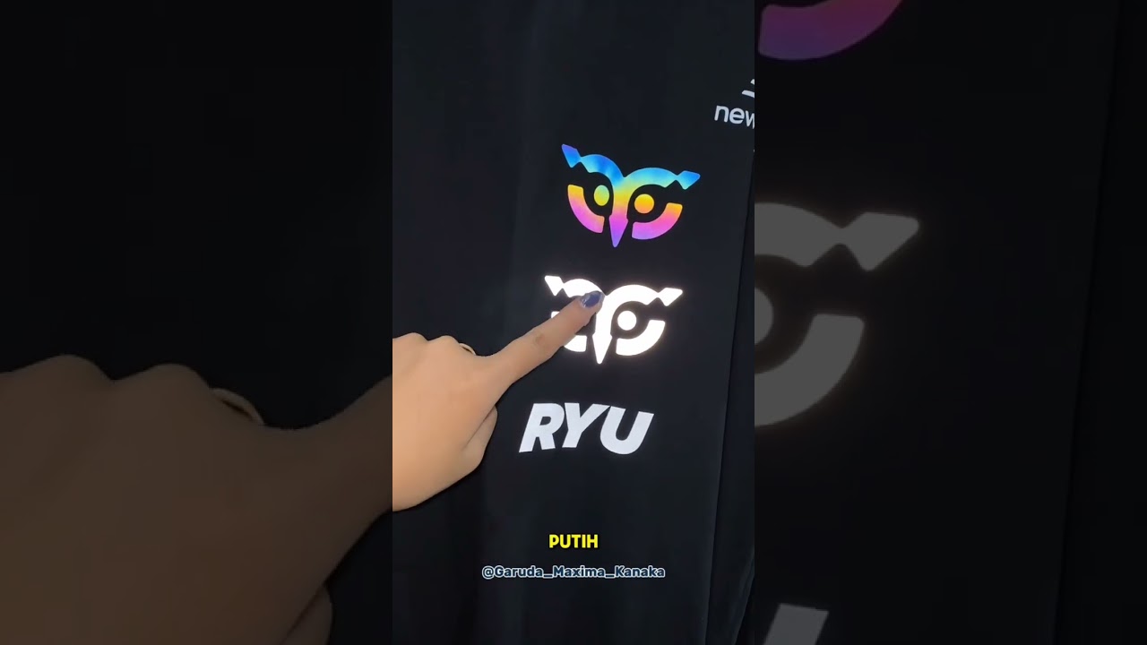 Kenalin nih sablon menyala alias reflektif🤩