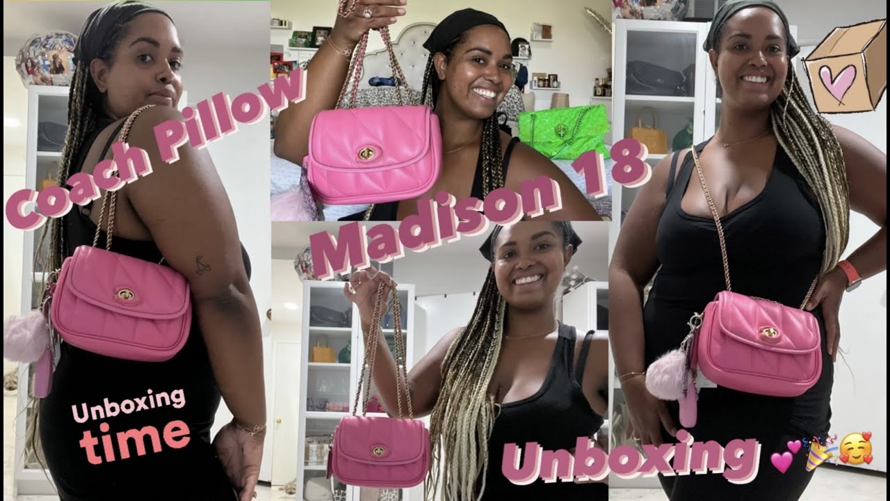 NEW Coach Pillow Madison 18 Unboxing, What Fits, and Mod Shots!