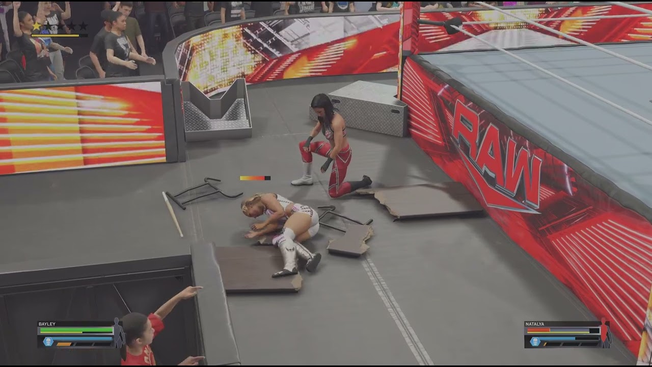 WWE 2K25 BayLeY vs NaTaLyA  !!!!
