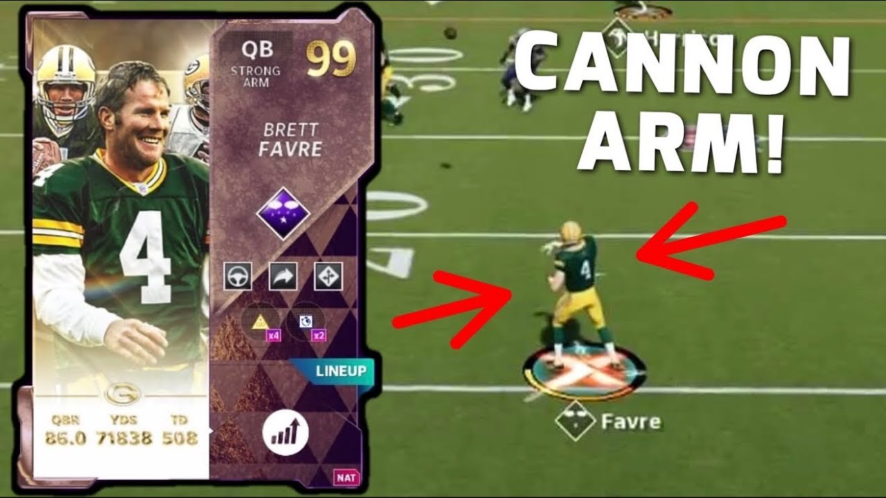 99 UL Brett Favre is the BEST QB in Madden 21! *SERIOUSLY* | Madden 21 Ultimate Team