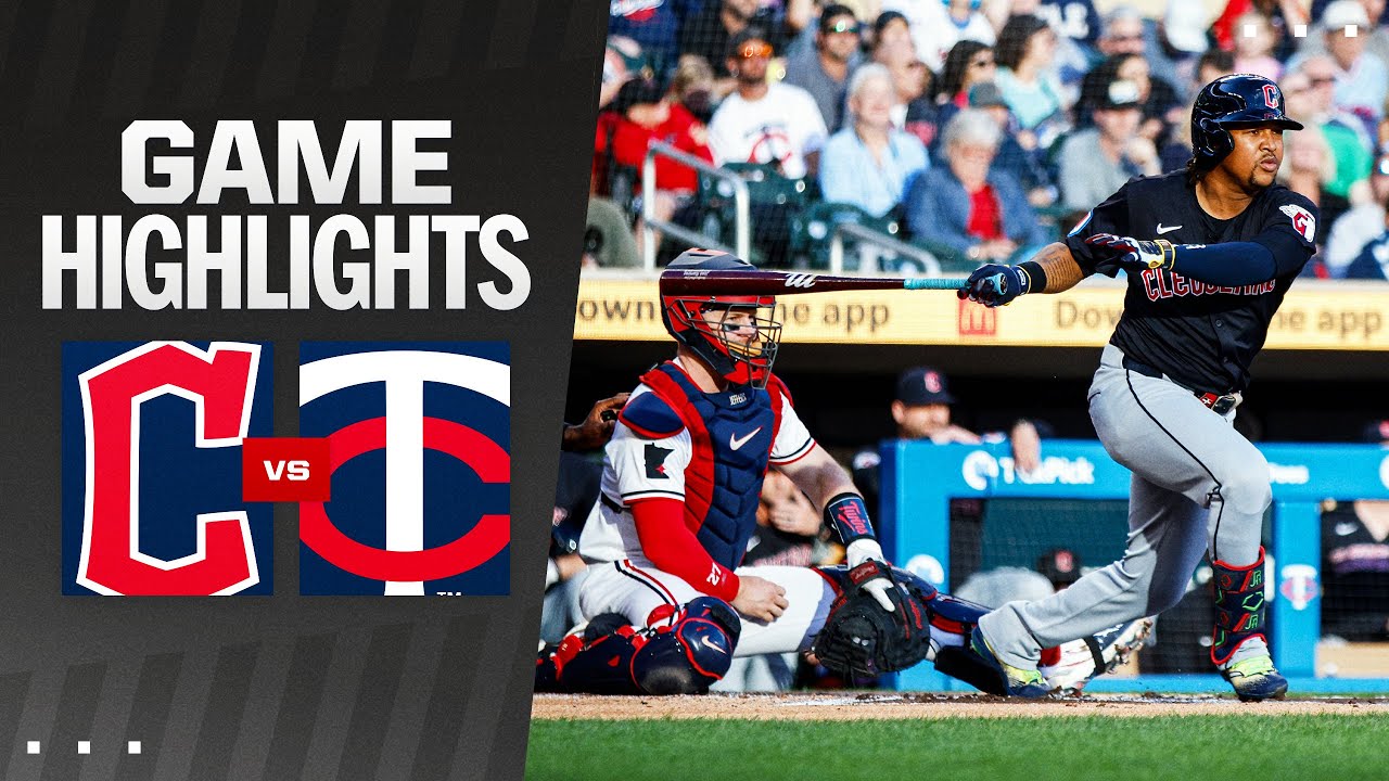 Guardians vs. Twins Full Game Highlights (8/10/24) | MLB Highlights