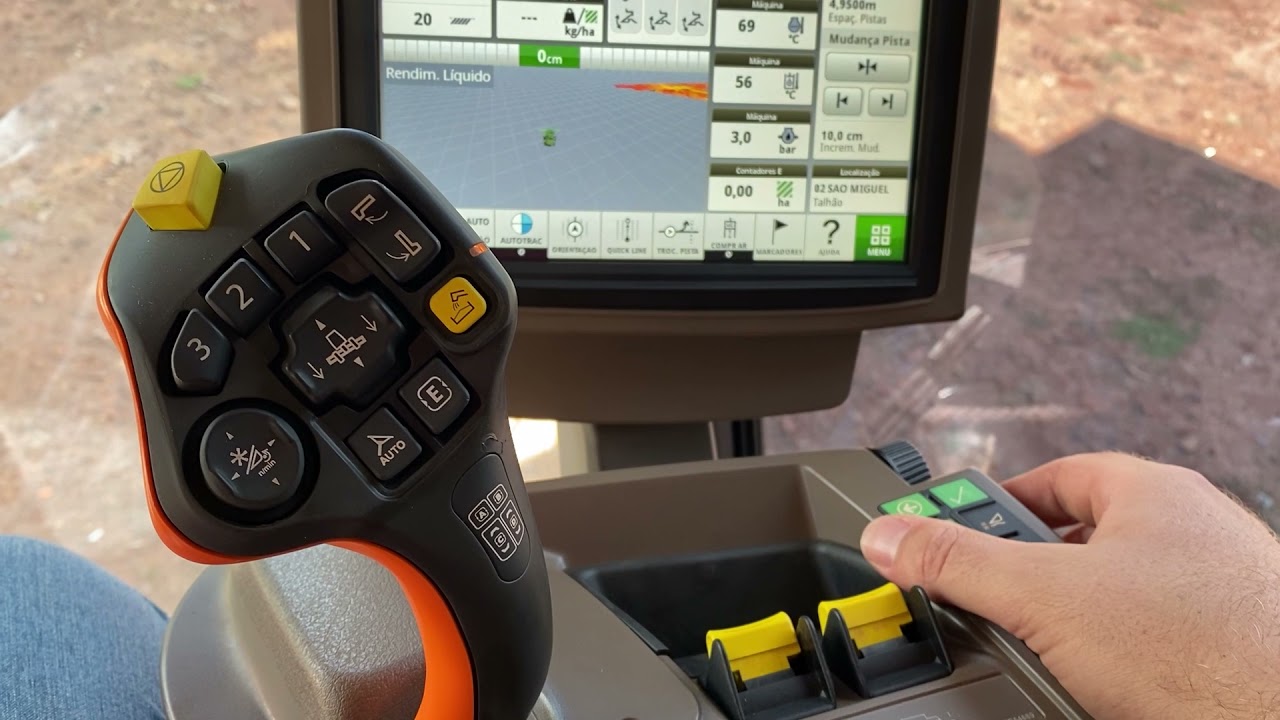 LIGANDO INDUSTRIAL  DA JOHN DEERE S440 DEPOIS DE TEMPO PARADO!!! ATENÇÃO SEMPRE!!!