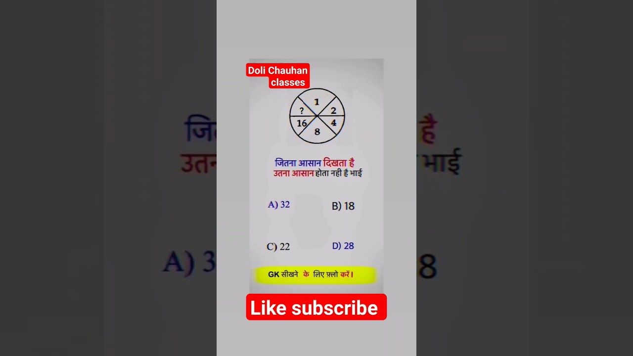 ### Doli Chauhan mind test reasonong up police,sscG.d etc
