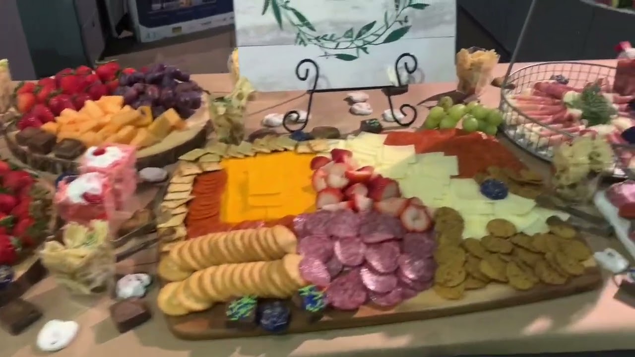 Rustic Grazing Table for Wedding