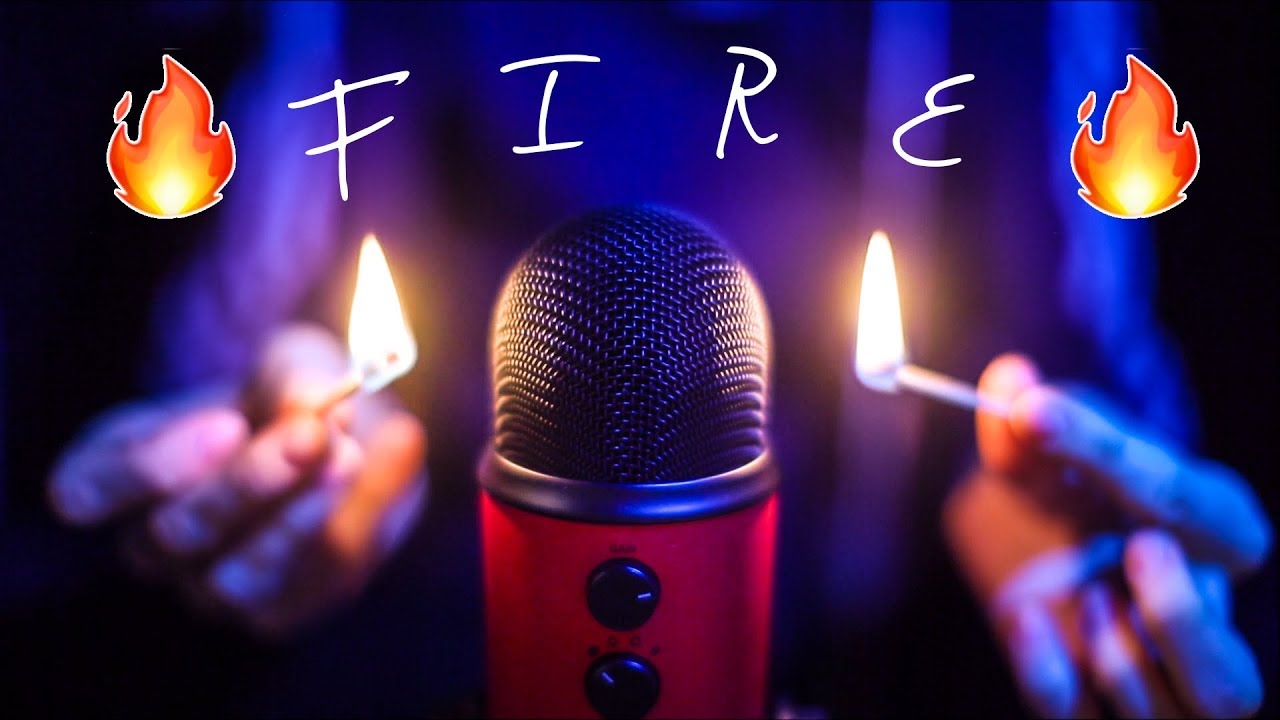 🔥 ASMR FIRE 🔥 matches, lighter and MORE! ❗ No talking ❗