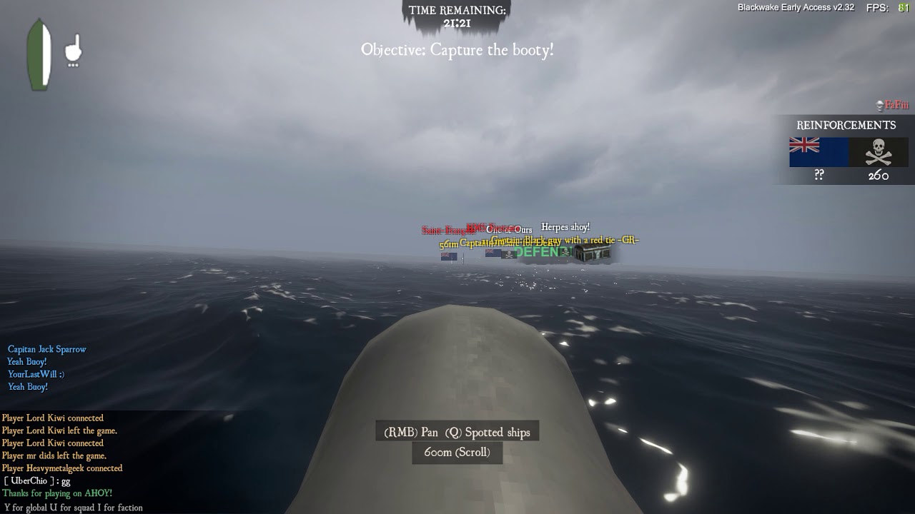 Blackwake: First time on the ranged cannons