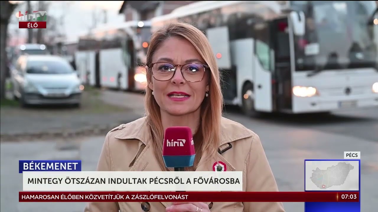 Hatalmas Békemenettel üzen ma a nemzet - HírTV