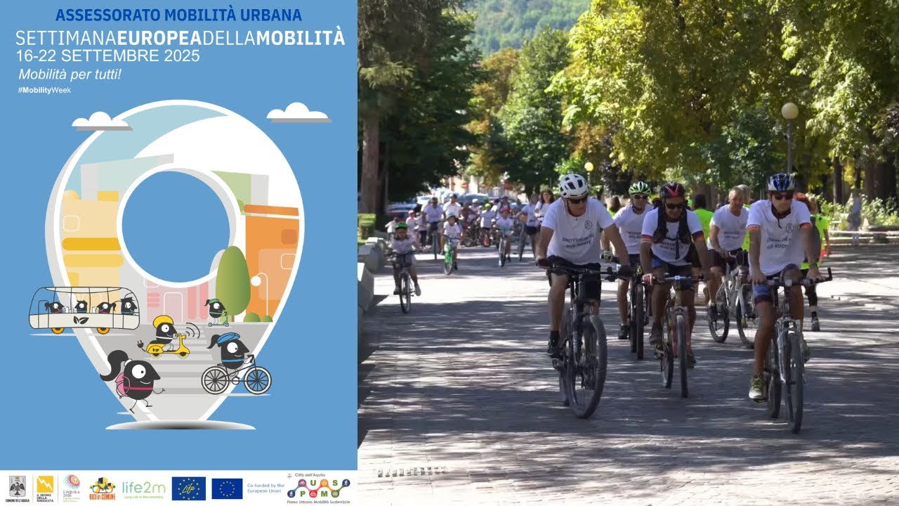 Settimana Europea della Mobilità 2025 L'Aquila