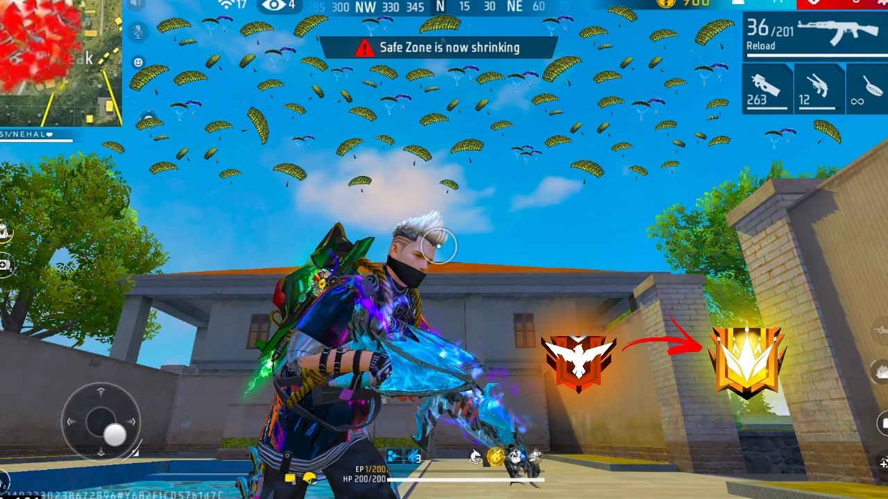 32 KILLS Total👑SCAR+UMP🔥99%Headshot Rate ⚡ | Solo Vs Squad Full Gameplay | intel i5 💻 Freefire