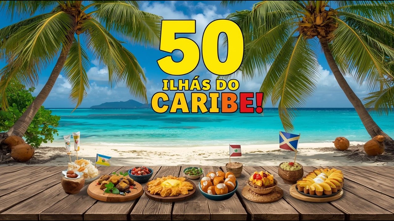 Você NÃO Conhece 40/50 Dessas Ilhas do Caribe! (Quiz) 🌴