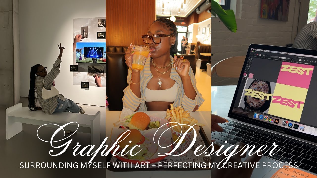 Design Vlog+ Reflecting on on life+ A Day in the City+ Work with me || Graphic Design