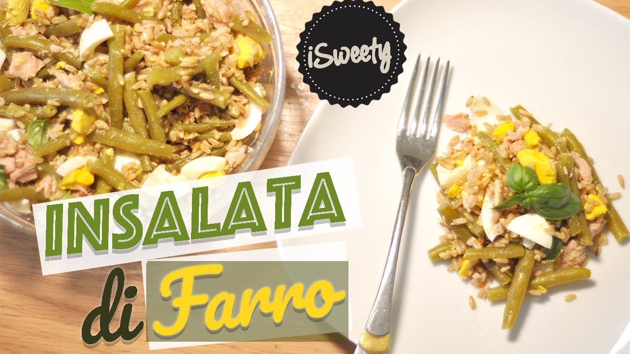 Insalata Fredda Estiva di Farro [Con Tonno, Uova e Fagiolini]