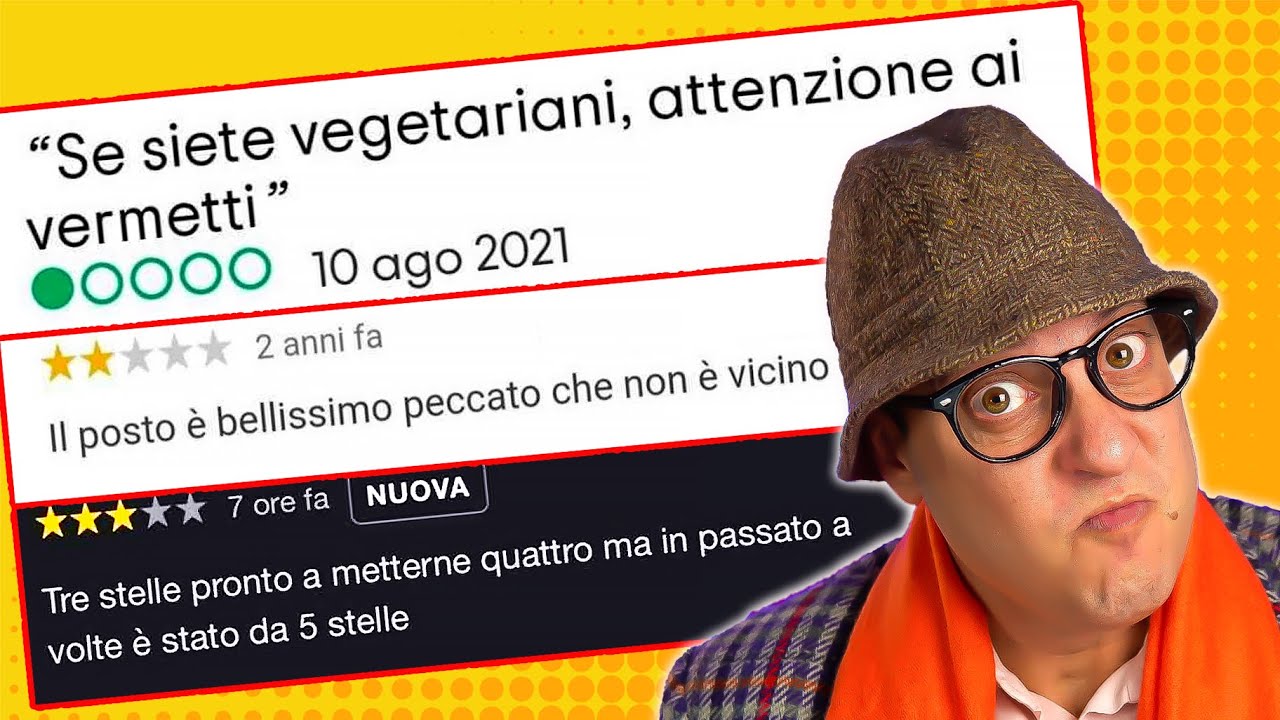 Le RECENSIONI più ASSURDE di TRIPADVISOR *parte 10*