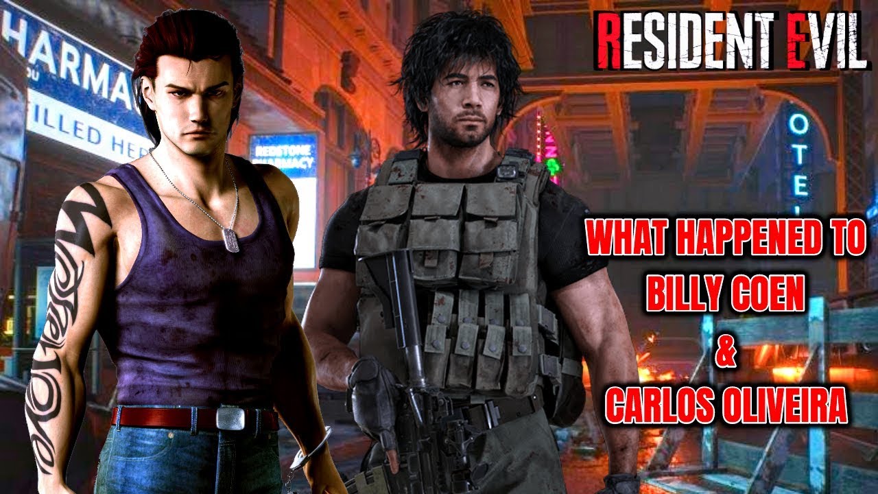 Что случилось с Билли Коэном и Карлосом Оливейрой — Resident Evil