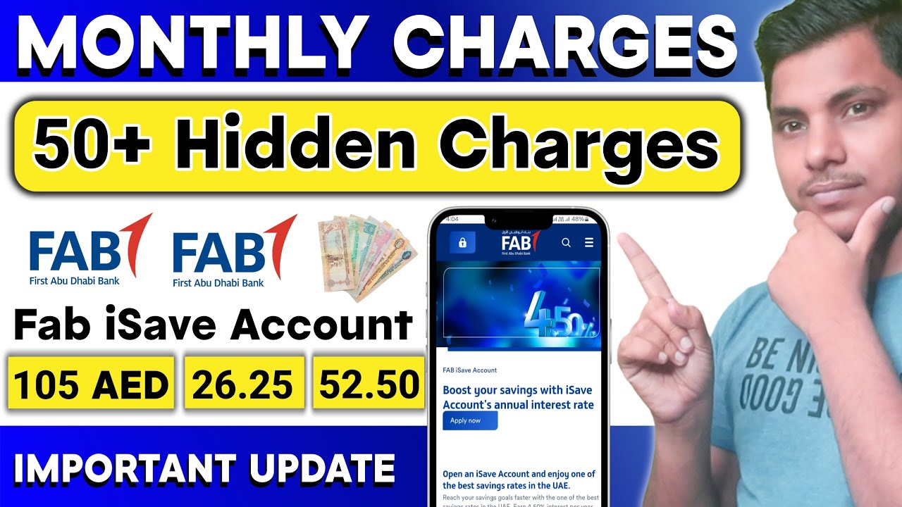FAB Bank Account Monthly Charges Explained | Avoid These Hidden Costs!