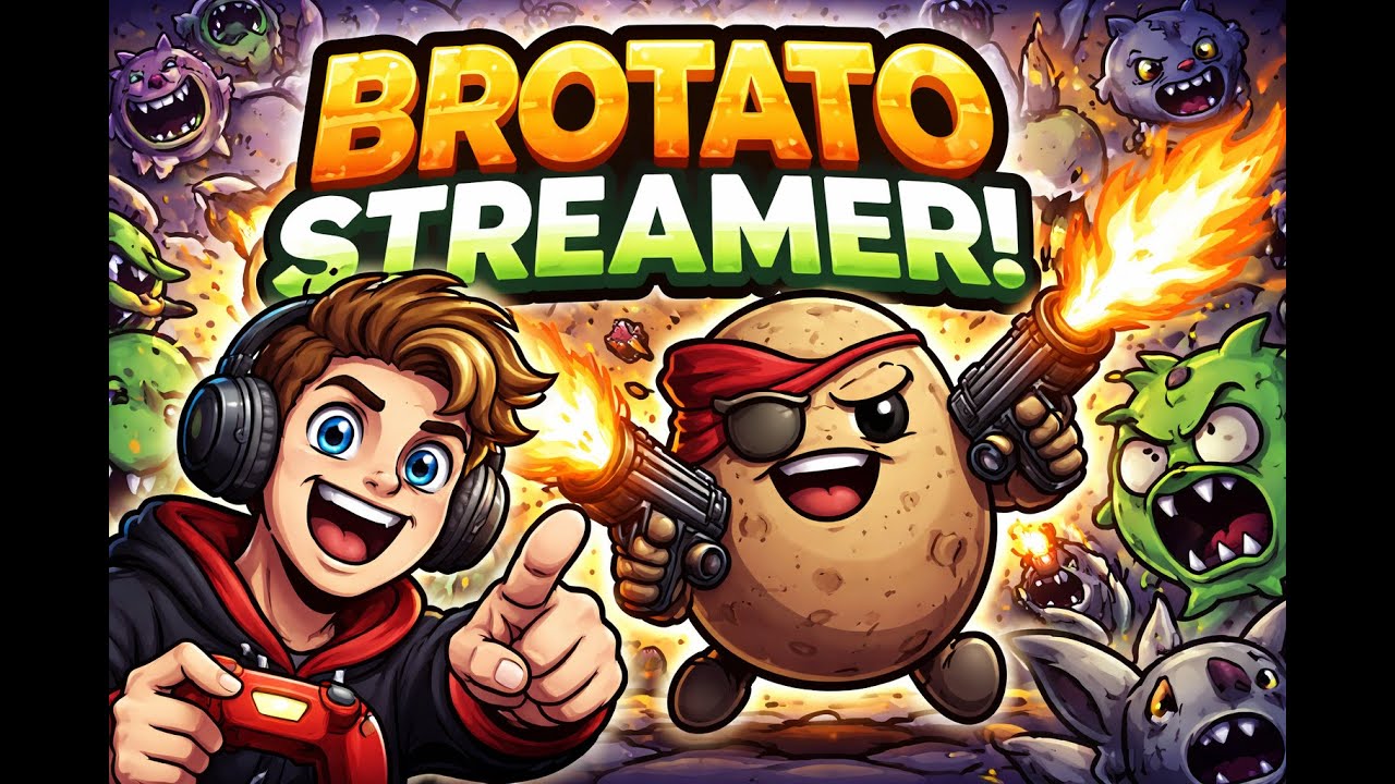 Brotato Endless with Steamer Danger 5