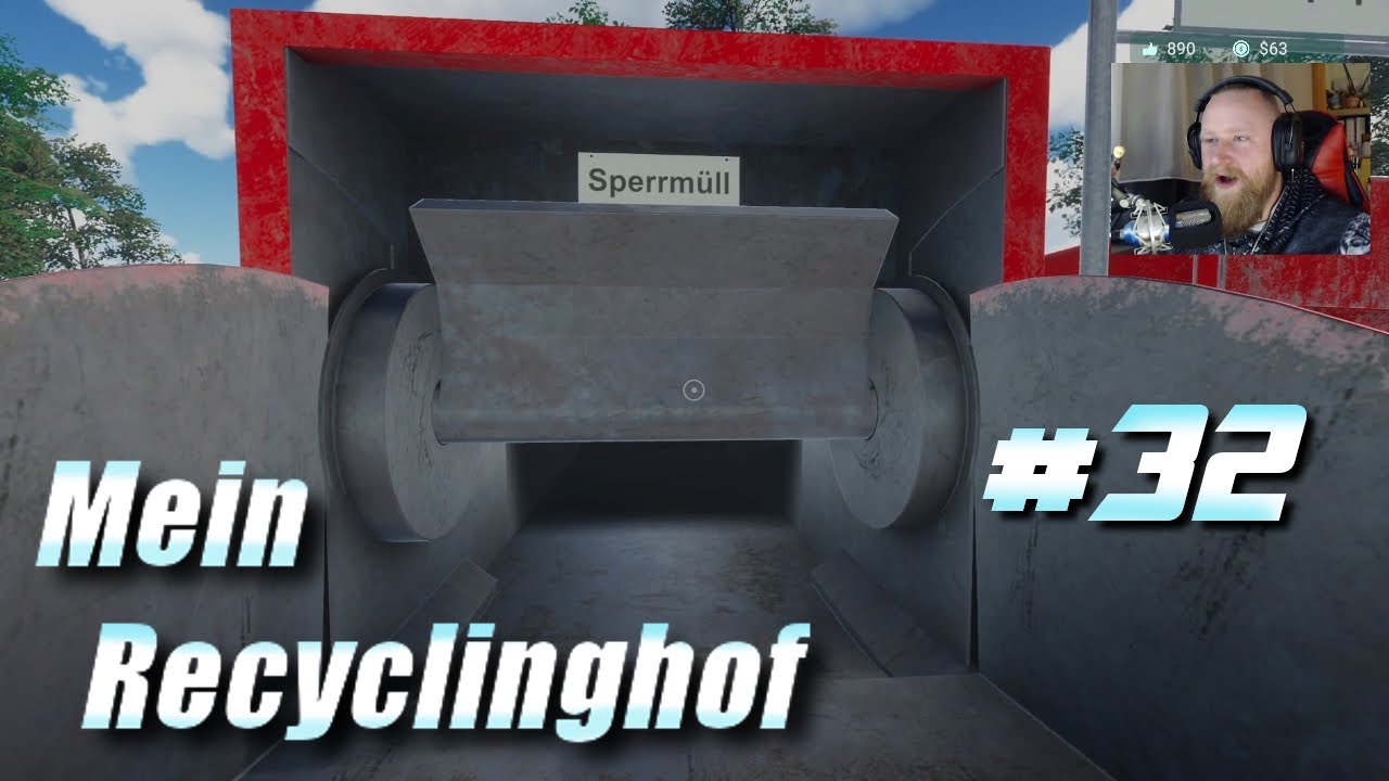 🗑 Mein Recyclinghof 🗑╠ Let´s play ╣  #32 ╠ Ein Cooltainer