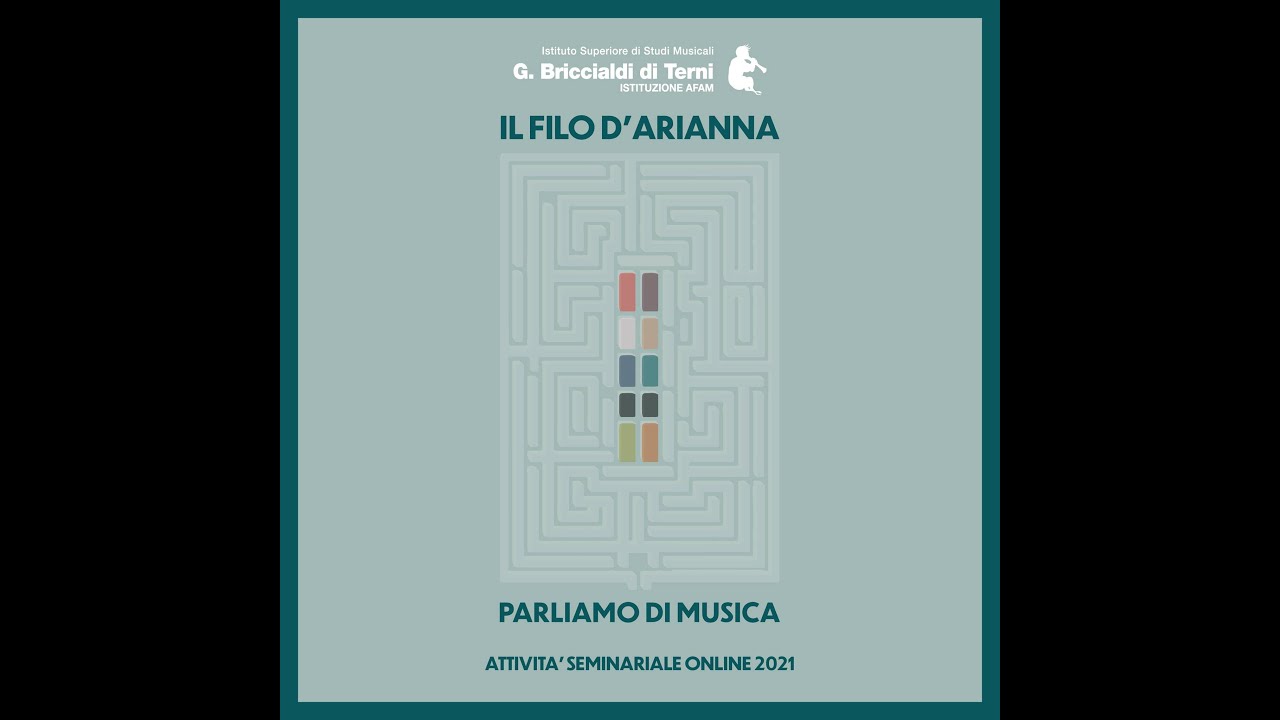 IL FILO DI ARIANNA - Parliamo di Musica, CARLO BOCCADORO