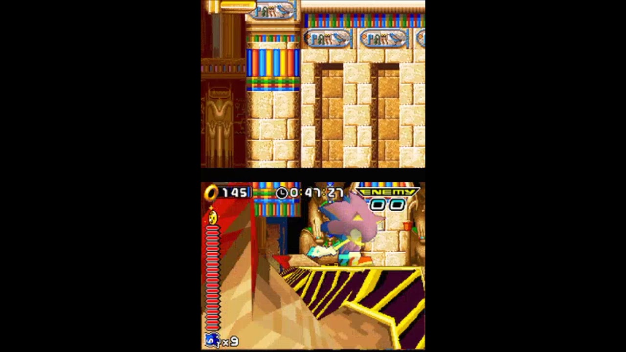 Sonic Rush - All Stages Speedrun (Sonic) Attempt