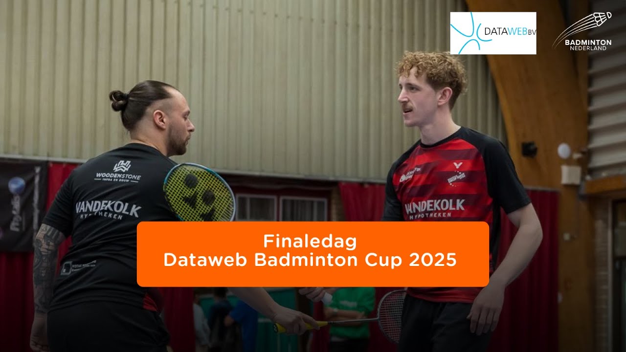 Finaledag Dataweb Badminton Cup 2025 , Baan 1