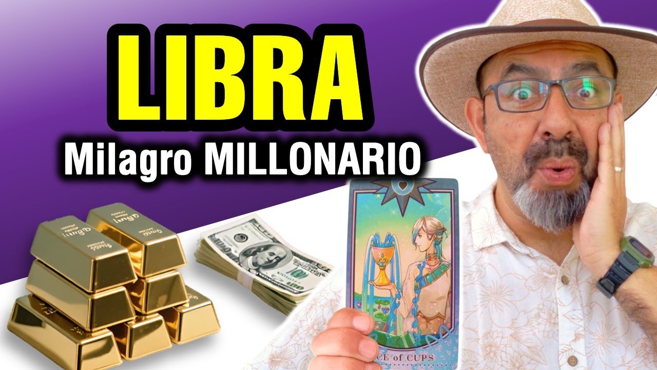 Libra ♎️ ¡DIOS mío! Es una cascada de ORO 🔮 TAROT de dinero