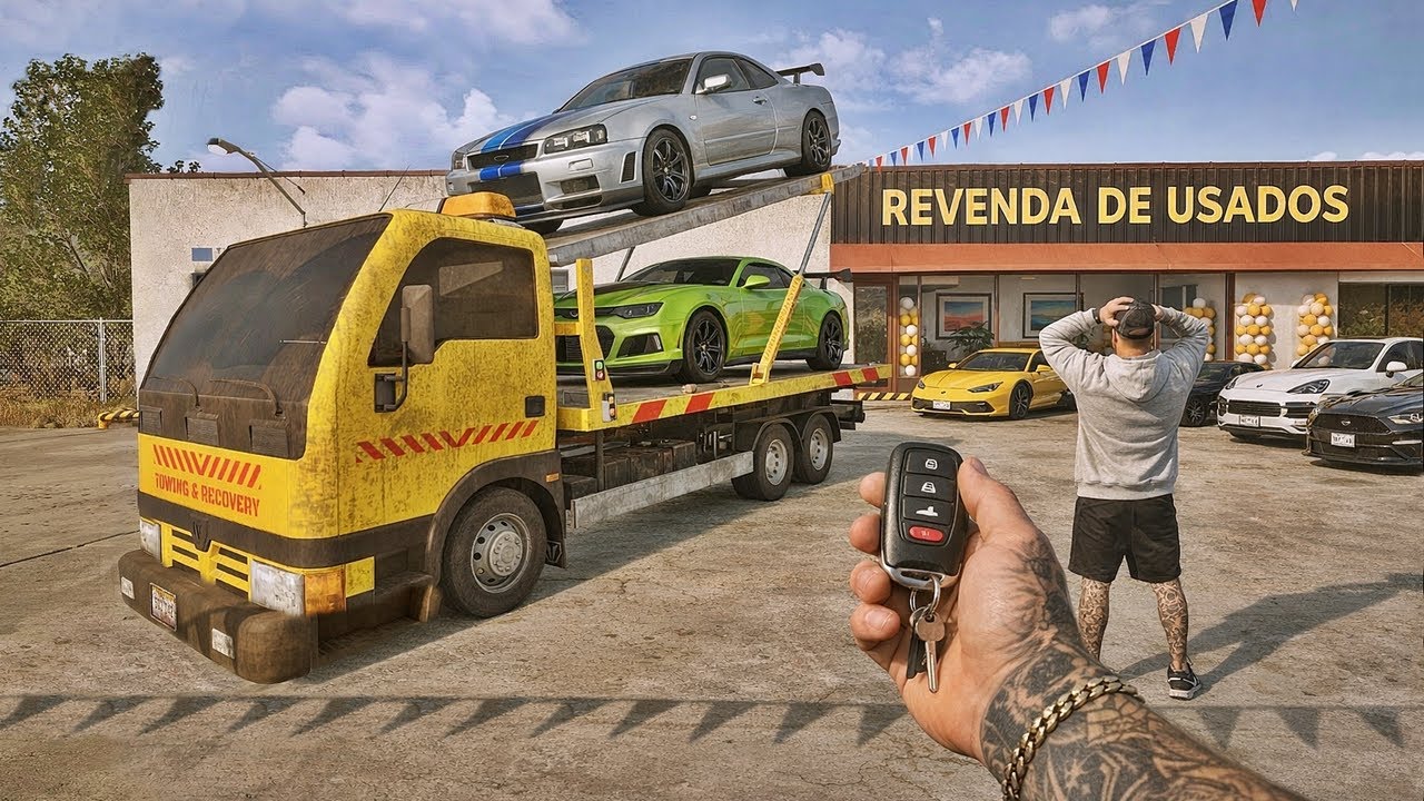 FIZ UMA MEGA VENDA DE CARROS RESTAURADOS!! | NOVO FUNCIONÁRIO, GUINCHO e MELHORIAS NA REVENDA!