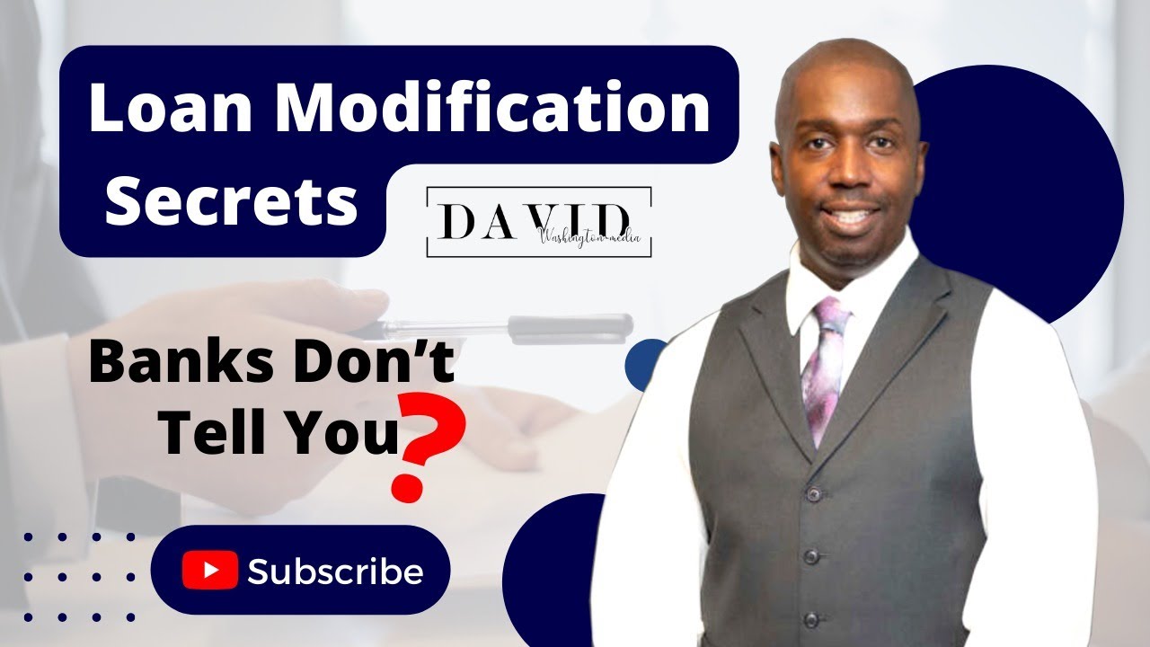 Loan modification secrets your lender don't want you know.