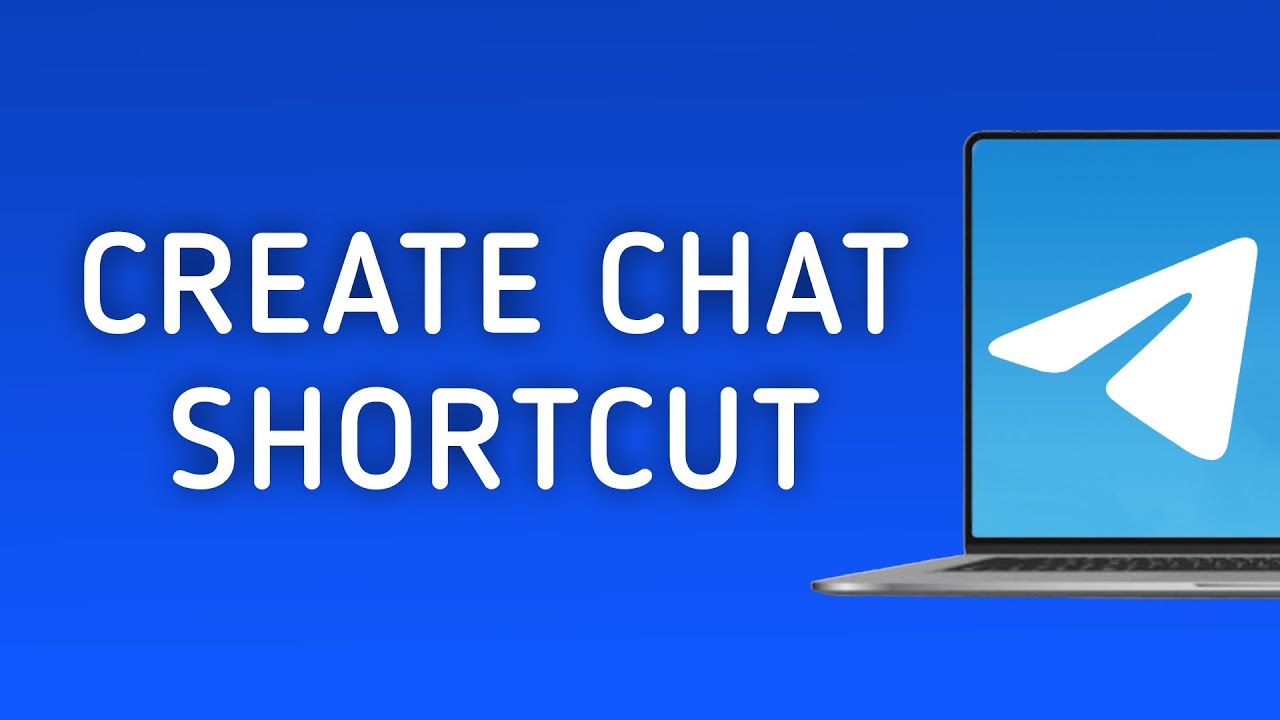 How To Create A Chat Shortcut in Telegram On PC (New Update)