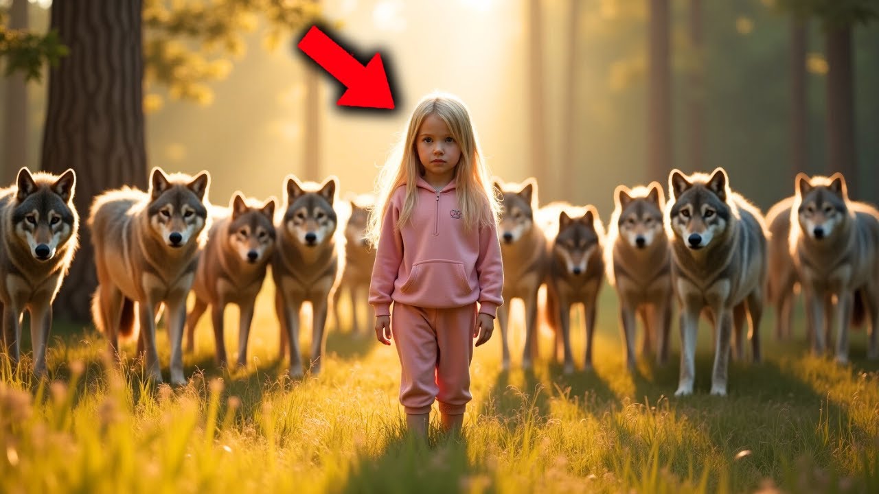 14 Lupi Circondano Una Bambina. Quello Che Succede Dopo Lascia Tutti Senza Parole