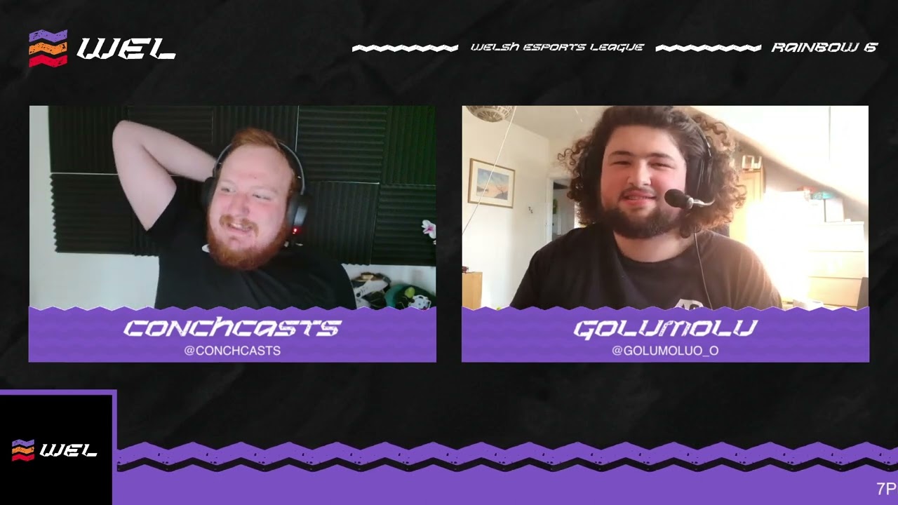 Welsh Esports League 5 | R6 Siege | Conch & GoluMolu